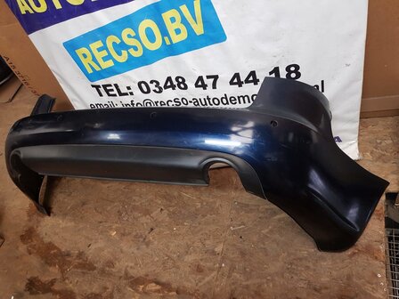 Audi A4 2005 Achterbumper Bumper 4Xpdc donker blauw 8E9807511J