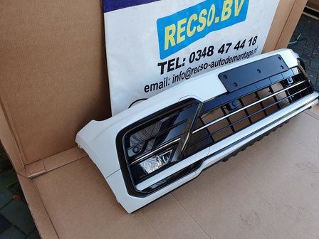 VW Tiguan 5NA R-Line R Line voorbumper 6x PDC LC9A Wit