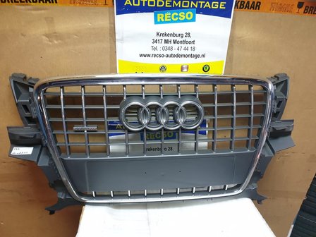 Audi Q5 8R Grill Front voor Grill orgineel NIEUW 8R0853651B