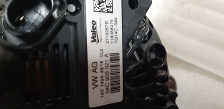 VW VAG Dynamo Tiguan Golf Polo Audi A3 04C903021A