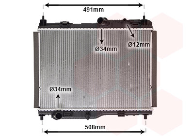 Ford Fiesta Radiateur Nieuw 2378985 1.1 