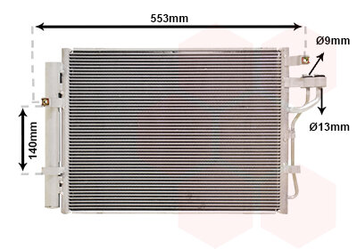 Kia Picanto Airco Condensor Nieuw 97606-1Y001