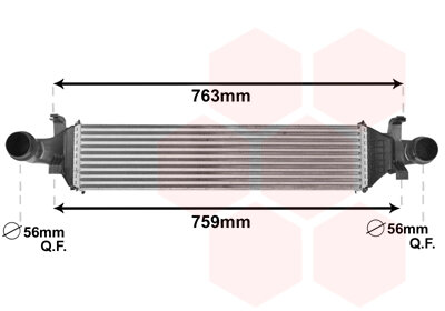 Mercedes A Klasse W176 intercooler A246-500-0100