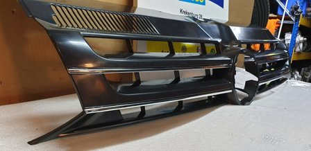 VW Transporter T5 GP Grill Met Chrome Lijst Nieuw 7E5853651D