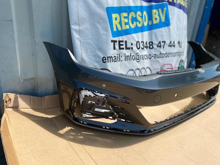 VW Golf 7,5 GTE Voorbumper 4x PDC facelift LR7H 5GE807221D