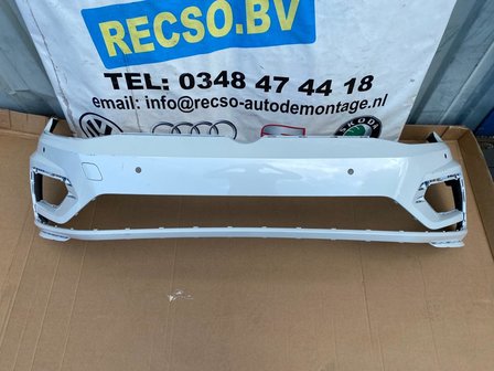 VW Golf 7,5 Voorbumper 4X PDC facelift L0K1 R LINE 