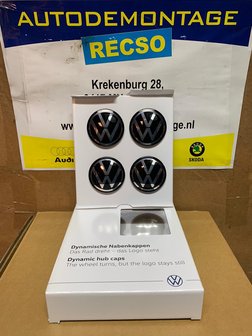 VW Dynamische Nabenkappen Wieldop velg kappen