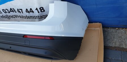 Tiguan 5NA 2020 Achterbumper Bumper 6X PDC LC9A purewhite