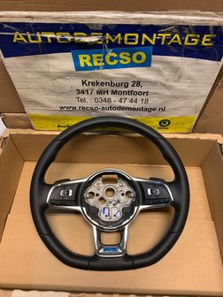 VW Golf 7 7.5 R R-Line Facelift Stuurwiel Stuur Nieuw F1 Flippers 5G0419091 