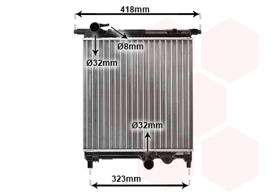 VW Up Citigo Mii Radiateur 1S0121253AP