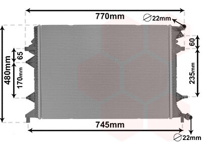 VW Caddy Extra Radiateur 5K0121251S