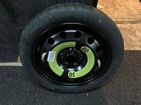 VW Golf 7 thuiskomer 16 inch T125/70/R16 1K0601027AL