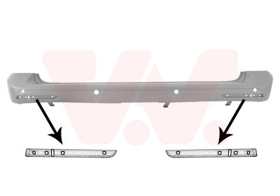 T5 T6 GP Transporter pdc Achterbumper 7E5807417F 7E5807417B