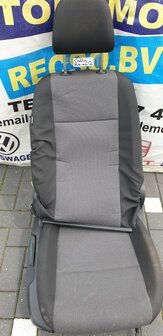 VW Caddy 2016+ interieur stoel in  hoogte stelbaar stof links