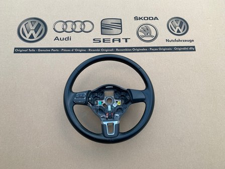 VW Polo 6R 3-spaaks Multi Stuurwiel Stuur Leder 6R0419091F