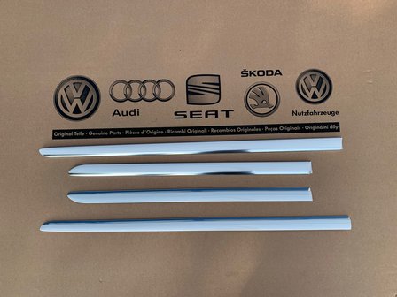 VW Caddy Edition 30 deurstrip lijst stootlijsten Wit LB9A