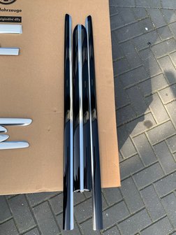 VW Caddy Edition 30 mouldings stootlijsten zilver LA7W