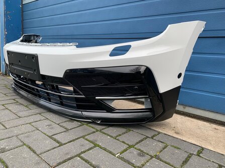 Vw Tiguan R Line R-Line Voorbumper 6X PCD Wit LC9A