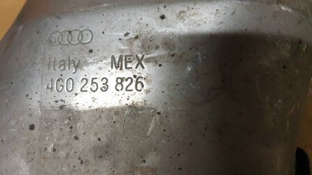 Audi A6 4G Uitlaat Sierstukken 4G0253825S 4G0253826