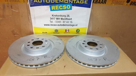 Golf 7 R R20 Audi S3 origineel voor remschijf set 5Q0615301G