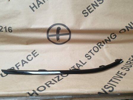 VW Golf 7 Facelift Sierstrip Grille Voorbumper Zwart 5G0853764B