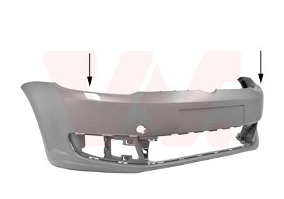 VW Touran voorbumper KLS nieuw in primer 