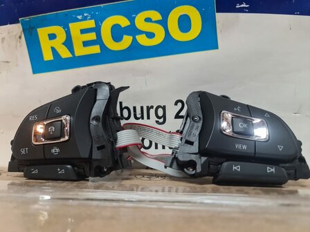 Golf 7.5 5G0959442AB ACC Stuurwiel Multifunctionele Knop 