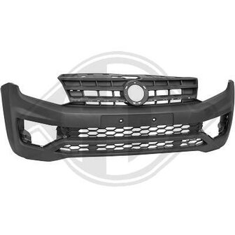 VW Amarok 17+ Voorbumper plastic zwart