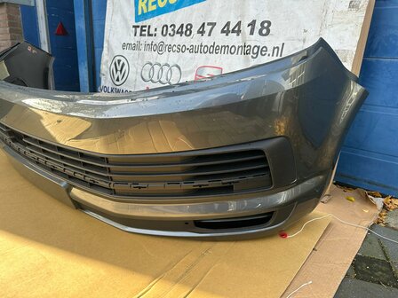 VW Transporter T6 Voorbumper Donker Grijs LR7H 7E5807221D