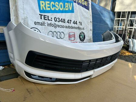 VW Transporter T6 Voorbumper wit orgineel 7E5807221D