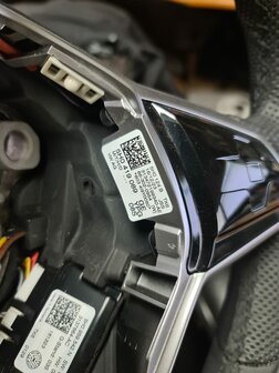 VW Golf 8 R Multi Stuur Leder Flippers 5H0419089GE
