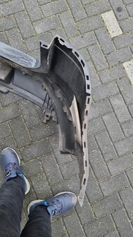 VW Touran 5T Achterbumper Urano grey