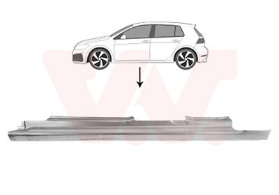 VW Golf 7 dorpen links Snijdeel 5G4809051 5G4809051B