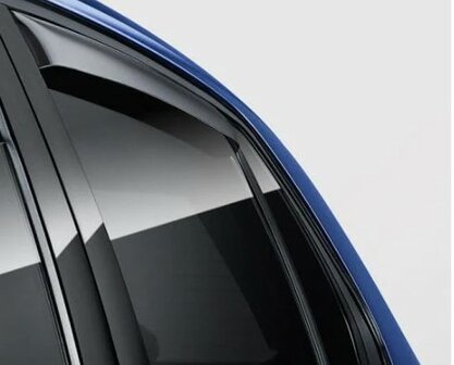 Golf 8 zijwindschermen raamspoilers windgeleiders Achter 