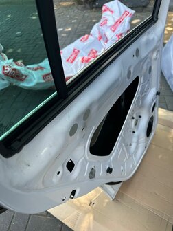 VW Tiguan 5NA Links Achter Portier deur wit LC9A