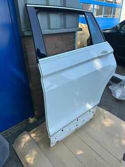 VW Tiguan 5NA Links Achter Portier deur wit LC9A