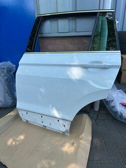VW Tiguan 5NA Links Achter Portier deur wit LC9A