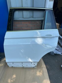 VW Tiguan 5NA Links Achter Portier deur wit LC9A