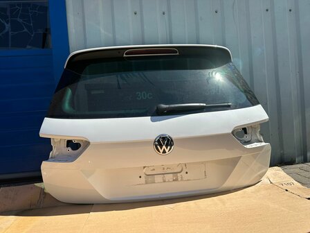 VW Tiguan R R-line 5NA Achterklep koffer klep wit LC9A