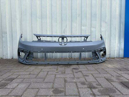 VW Polo R Line 2G 21+ Voorbumper nieuw 4x pdc primer