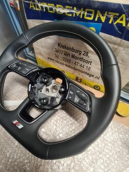 Audi A5 S5 S4 nieuw Multi Stuur Leder Flippers 8W0419091DJ