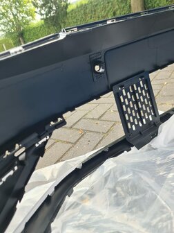VW Golf 7,5 Voorbumper 4x PDC Zwart LC9X NIEUW IMITATIE