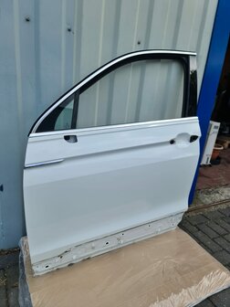 VW Tiguan 5NA Links Voor Portier deur wit LC9A