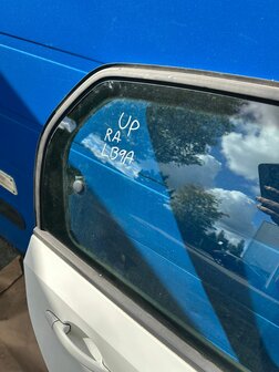 VW UP Deur portier rechts achter wit LB9A