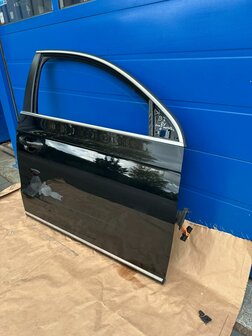 VW Passat B7 Portier Deur Rechts Voor zwart metallic LC9X