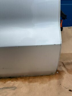 VW Polo 6R 6C Portier deur rechts achter zilver grijs LA7W