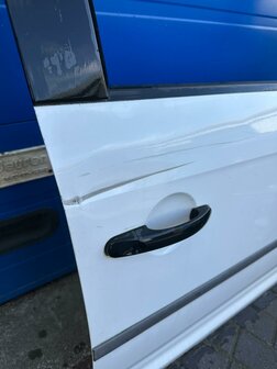 VW Caddy 15+ portier Deur rechts voor Wit LB9A 2K5831312