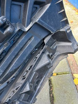 VW Golf 7,5 Voorbumper 4x PDC donker blauw 5G0807221FL