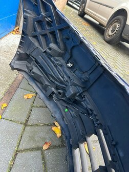 VW Golf 7,5 Voorbumper 4x PDC donker blauw 5G0807221FL