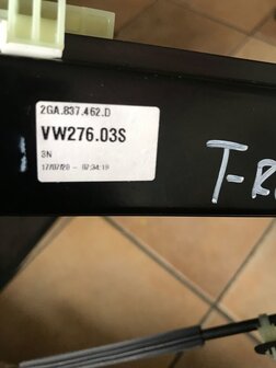 VW T-Roc rechts voor raammechanisme 2GA837462F